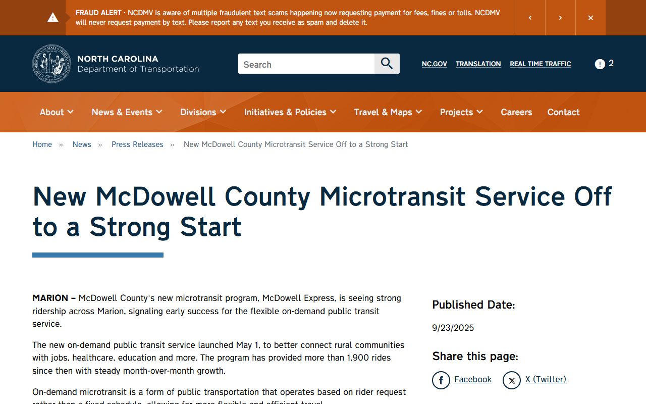 McDowell County court dockets McDowell Express microtransit release